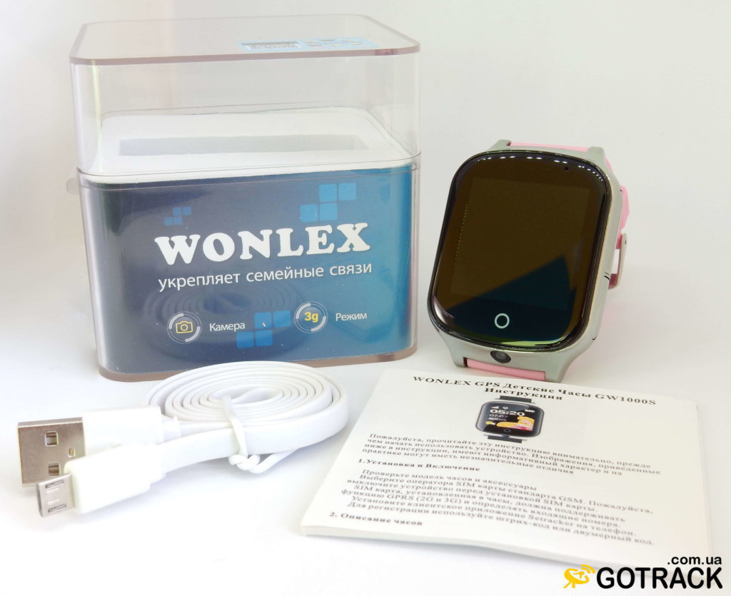 Комплектация Smart Watch WONLEX GW1000S