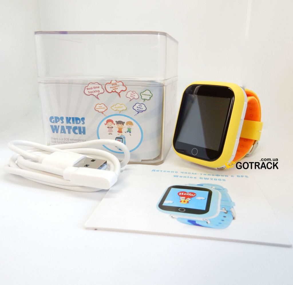 Комплектация Детские часы Smart Watch WONLEX GW200S